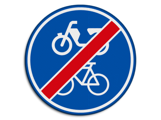 Eindebromfietspad